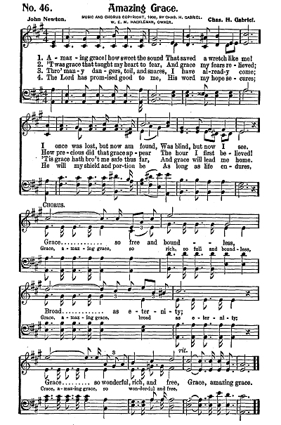 The solid rock. A new tune to a wonderful old hymn. Sheet Music