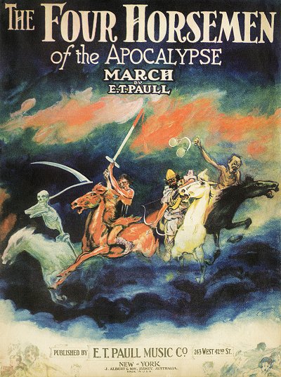 four horsemen of the apocalypse cover
