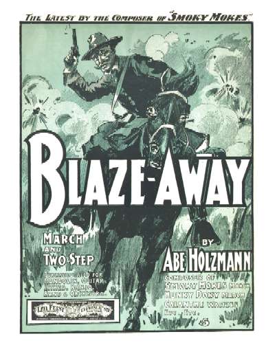 blaze away