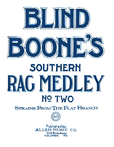 blind boone rag medley #2 cover
