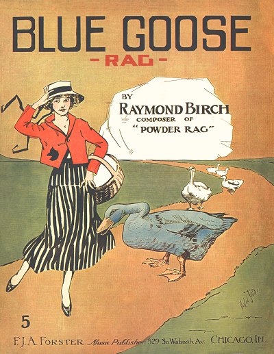 blue goose rag cover