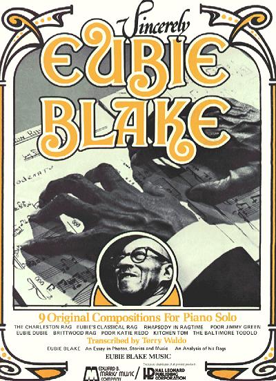 sincerely eubie blake cover