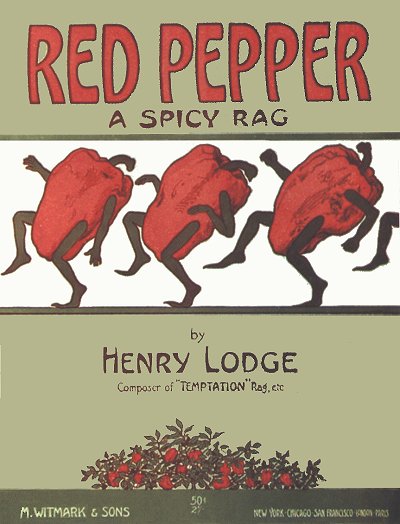 red pepper rag cover