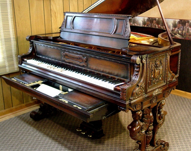 knabe grand piano with an ampico spoolbox