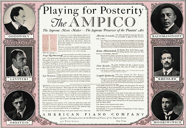 ampico advertisement