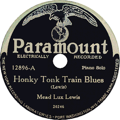 honky tonk train blues original paramount label