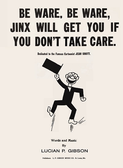 beware, beware, jinx will get you if you don't take care song cover