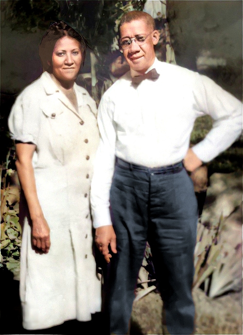 Lucian and Bernice Gibson in the late 1940s