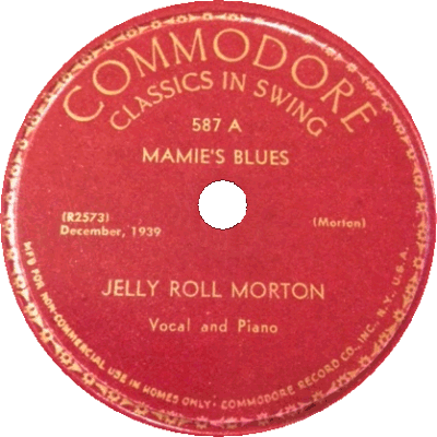 mamie's blues record