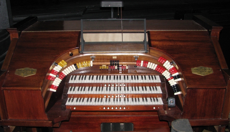 three manual robert morton organ