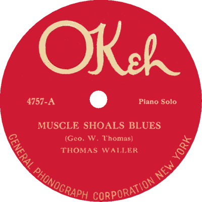 honeysuckle rose 78-rpm disc