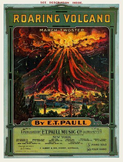 the roaring volcano
