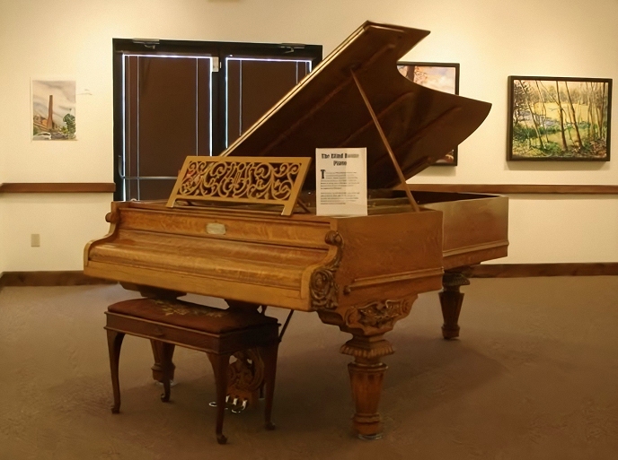 john 'blind' boone's chickering grand piano