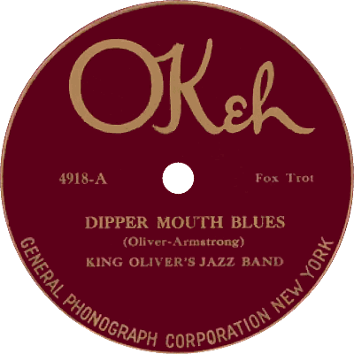 king oliver dippermouth blues okeh record
